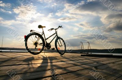 end of a bike trip