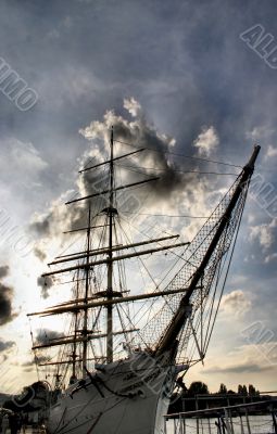 giant sailboat