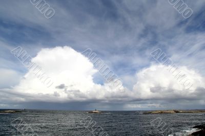 ocean and island