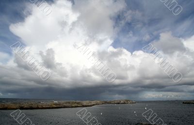 ocean and island