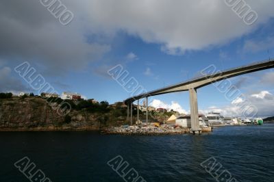 view of Kristiansund Norway