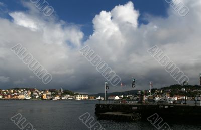 view of Kristiansund Norway