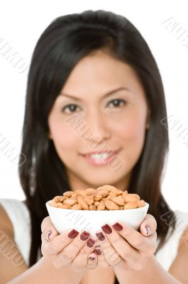 Woman with Almonds