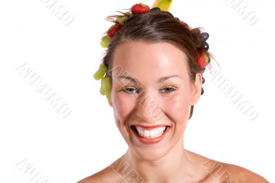 Happy fruity smile
