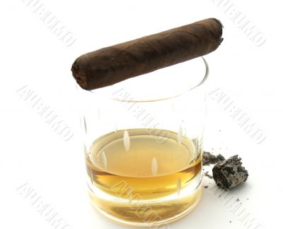 Cigar and Scotch