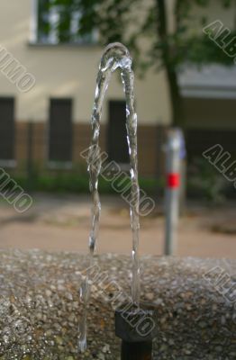 drinking water