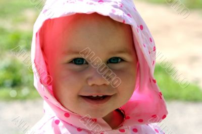 Smiling baby