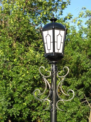 Old street lamp