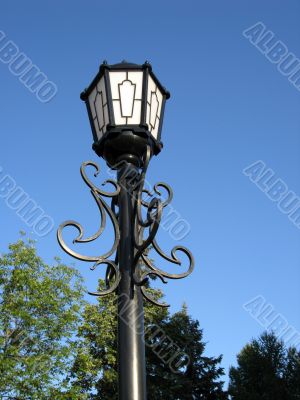 Old street lamp