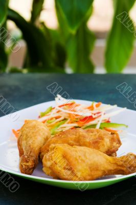 Fried chicken