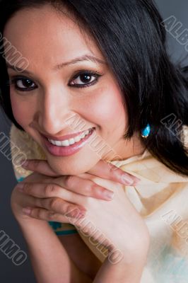 Portrait of an Indian Woman