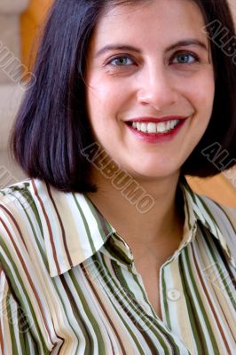 Smiling woman