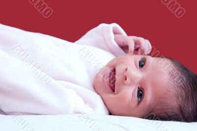 Happy, smiling baby