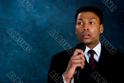 Businessman - Speech time