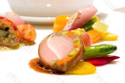 Braised Squab Leg Sausage