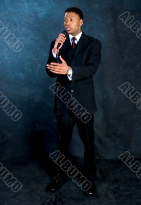 Businessman - Speech time
