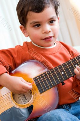 Young musician