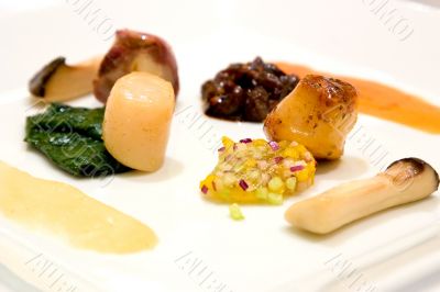 Trio of Scallops