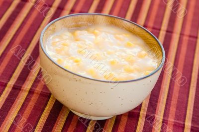 Corn Porridge - Caribbean Style