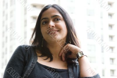 Happy woman