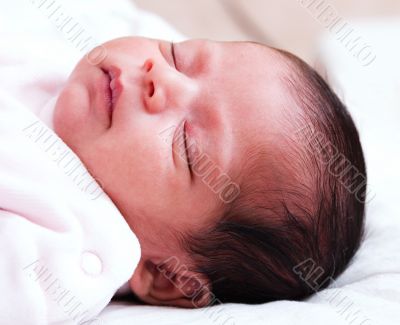 Sleeping Infant Girl