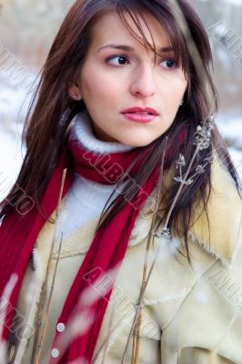 Pensive and cold