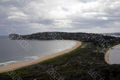 Cloudy Palm Beach