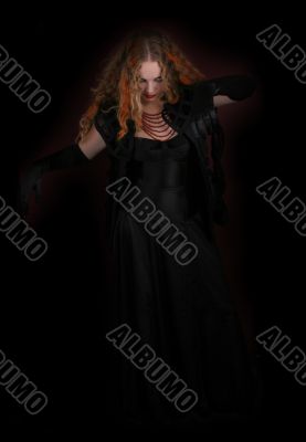 Witch dancing