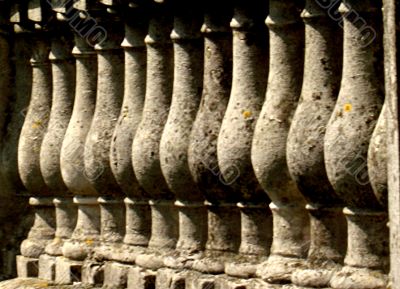Carved stonework