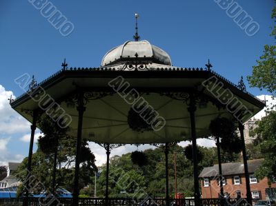 bandstand in summer