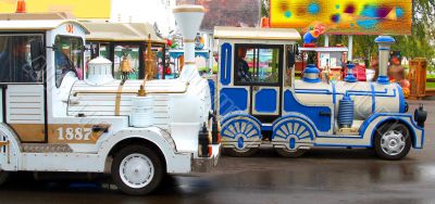 Merry small locomotives