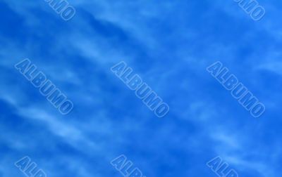 cloudy blue sky abstract background
