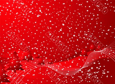 christmas tree abstract