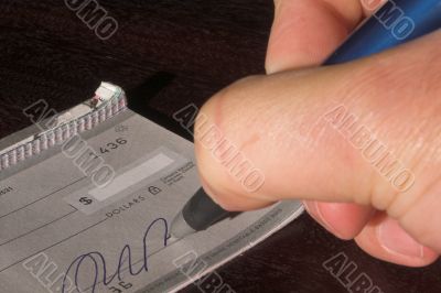 Writing a Check