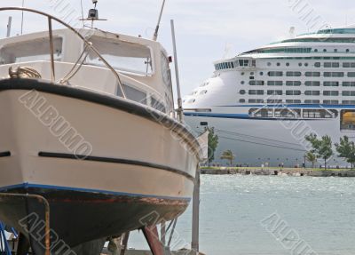 Small Boat Large Ship