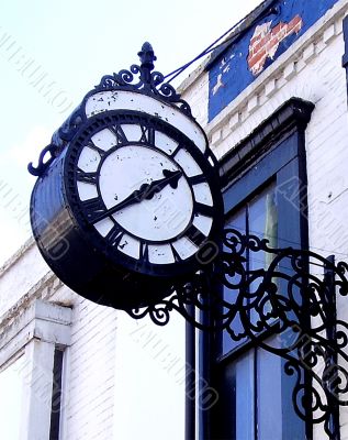 old style clock