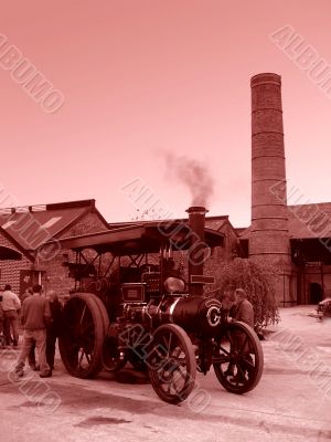 steam traction engine