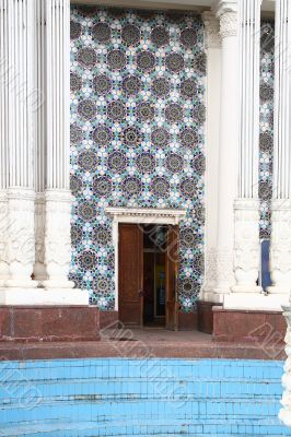 Pavilion is the Culture, the entrance