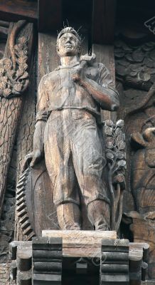 Facade of pavilion Karelia