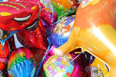 Many-colored spheres