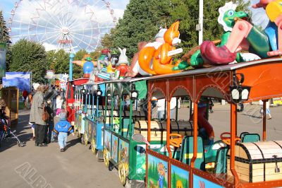 Merry small locomotives