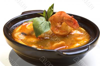 Thai Tom-Yom Soup