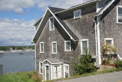 Old New England house