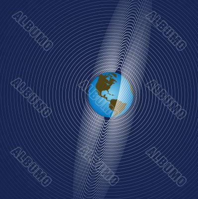 Earth Rings Radiate Global Communication