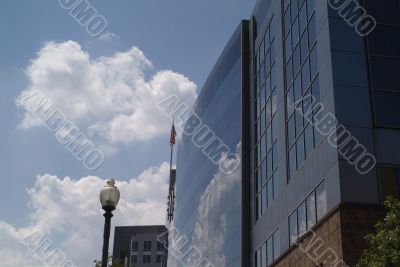 reflective office building