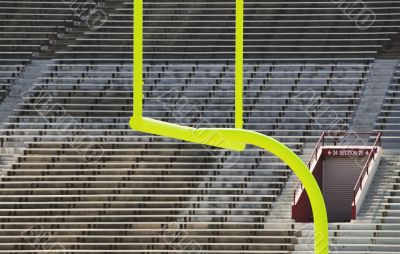 Goal Posts and Empty Stands