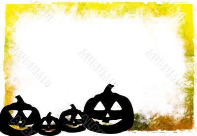 Halloween abstract Background frame
