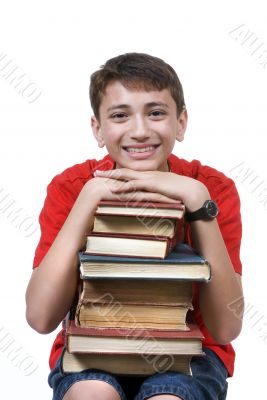 Boy with Books