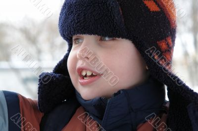 surprised child