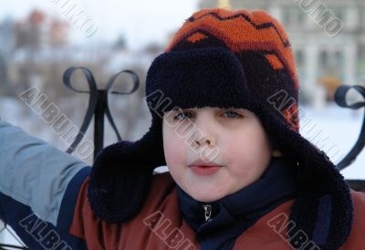 whistling boy